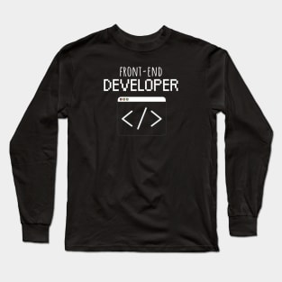 Frontend developer Long Sleeve T-Shirt